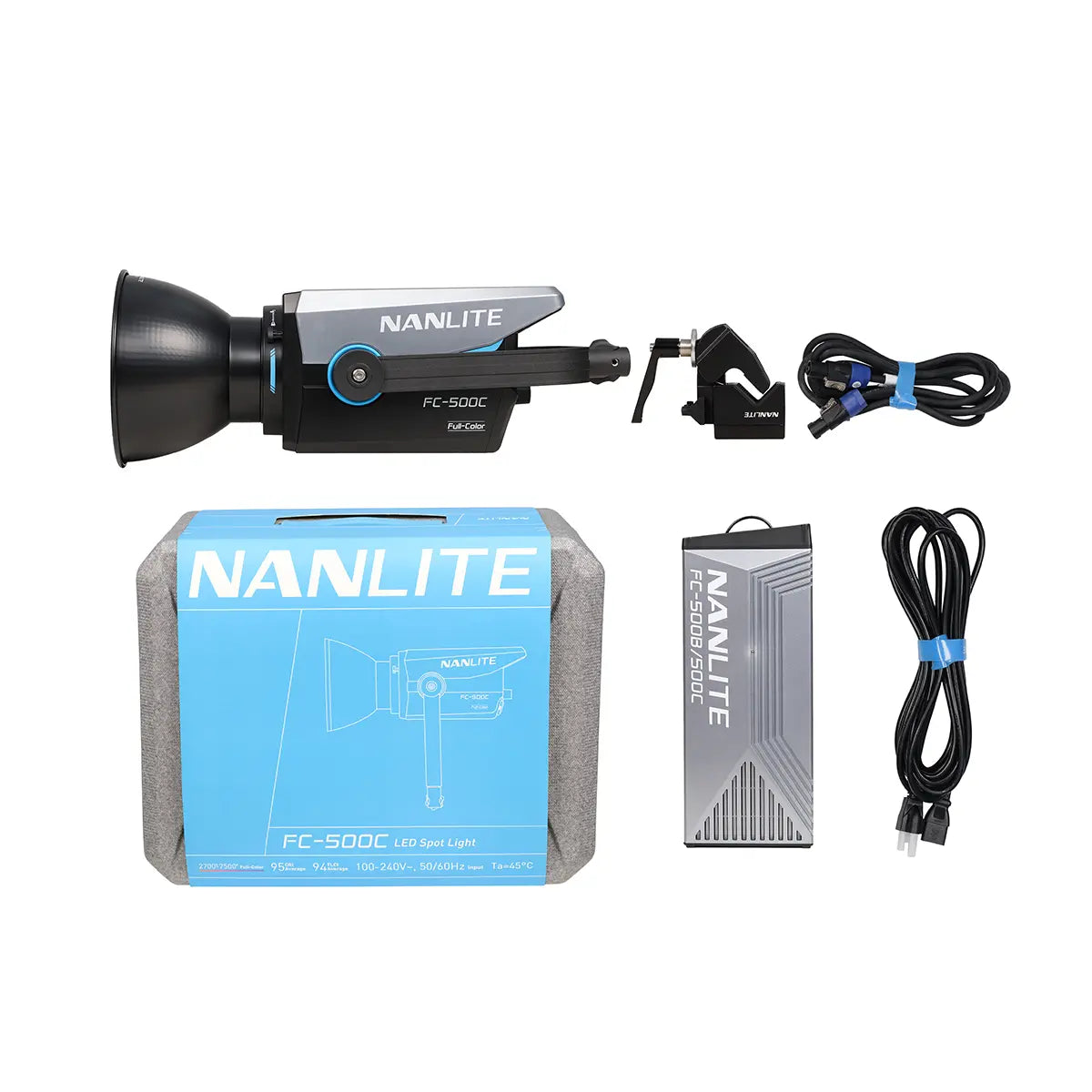 Nanlite FC500C RGBWW 500W LED Spotlight