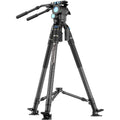 Sirui SVS75 Carbon Fiber Video Tripod with SVH15 Fluid Head